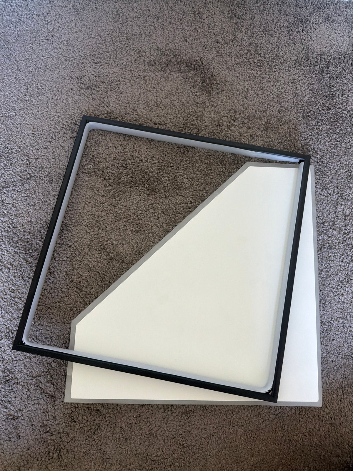 Asymmetrische LED lamp - Modern design, Ophalen, Wit, Overige merken, Kunststof