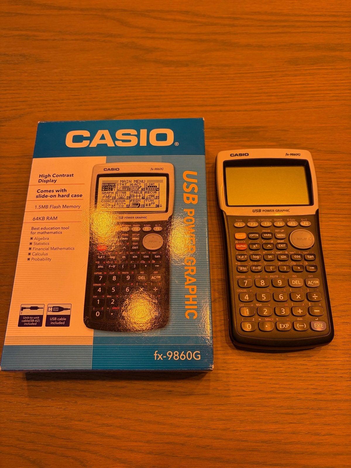 Grafische rekenmachine Casio fx-9860G, Diversen, Ophalen, Grafische rekenmachine