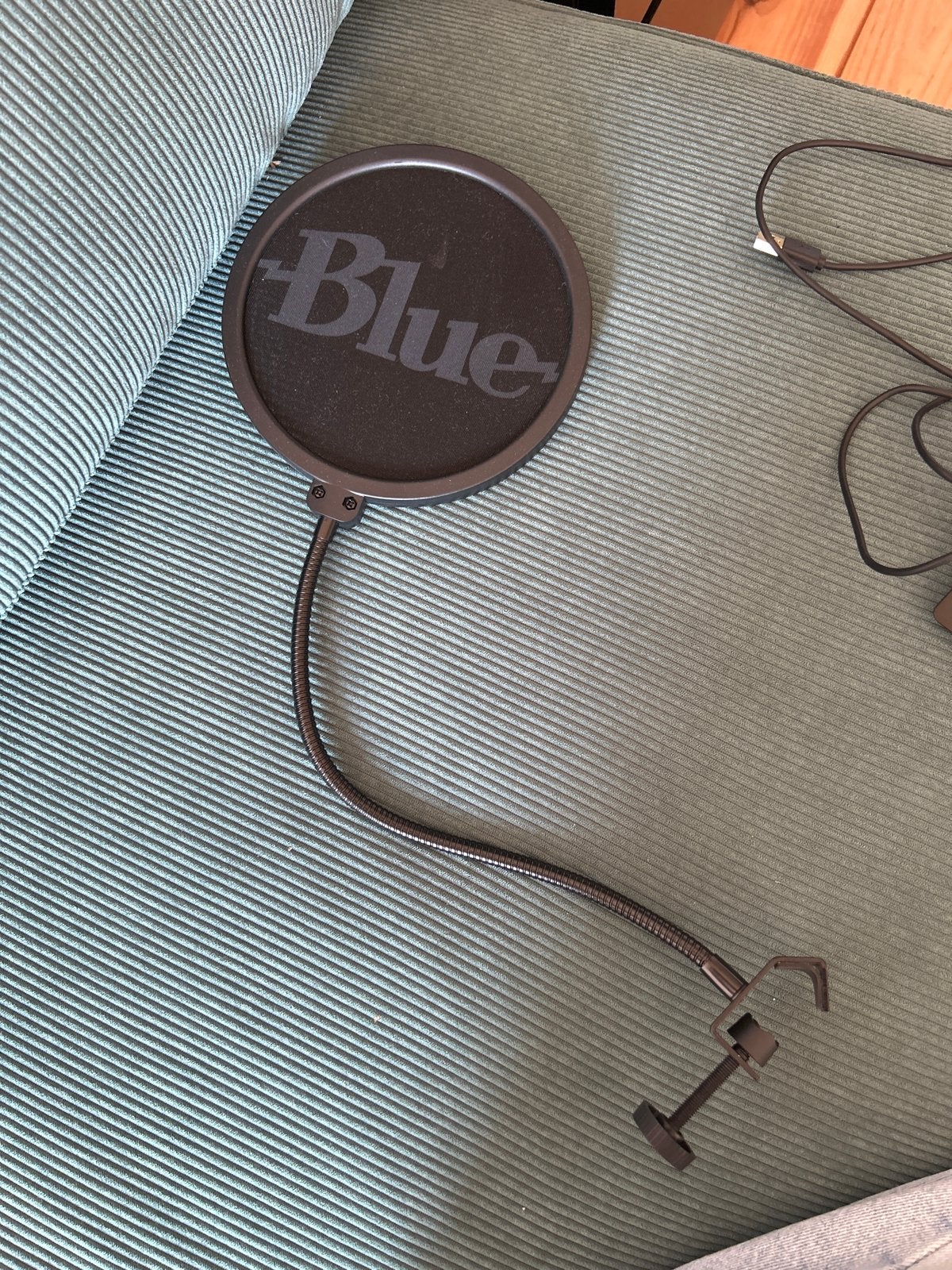 Blue Microfoon Popfilter/Demper, Ophalen of Verzenden, Gebruikt, Overige typen