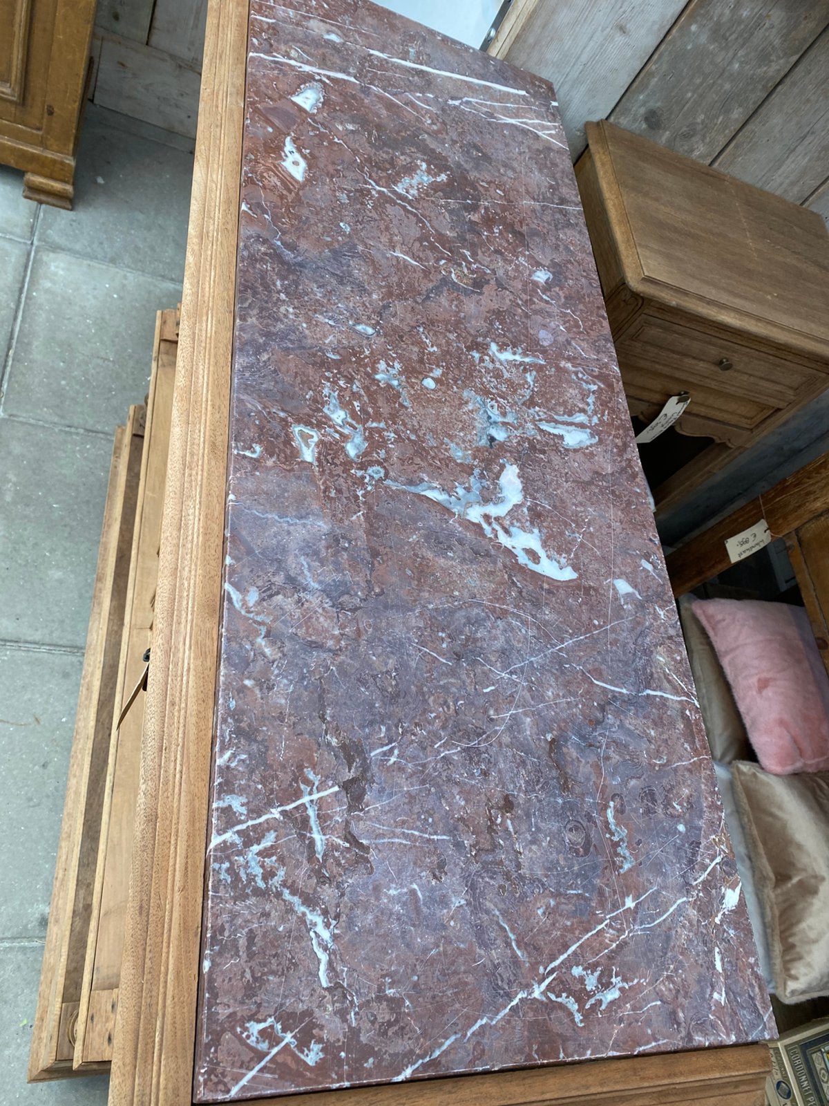 Charmant Frans eiken kast dressoir, Antiek en Kunst, Ophalen