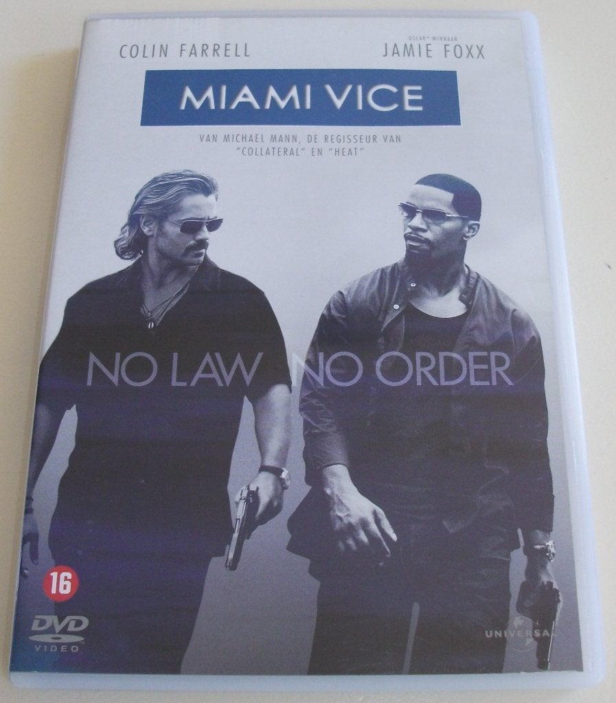 Dvd *** MIAMI VICE *** No Law No Order, Vanaf 16 jaar, Ophalen of Verzenden, Zo goed als nieuw, Actie