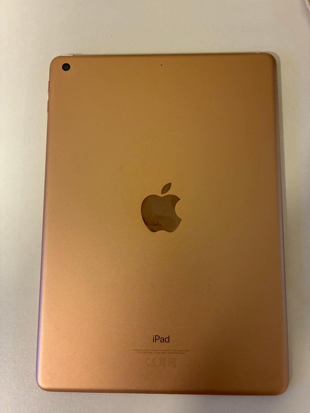 Ipad 6e generatie, Computers en Software, Apple iPads, Rose Goud, Apple iPad, Zo goed als nieuw, 128 GB