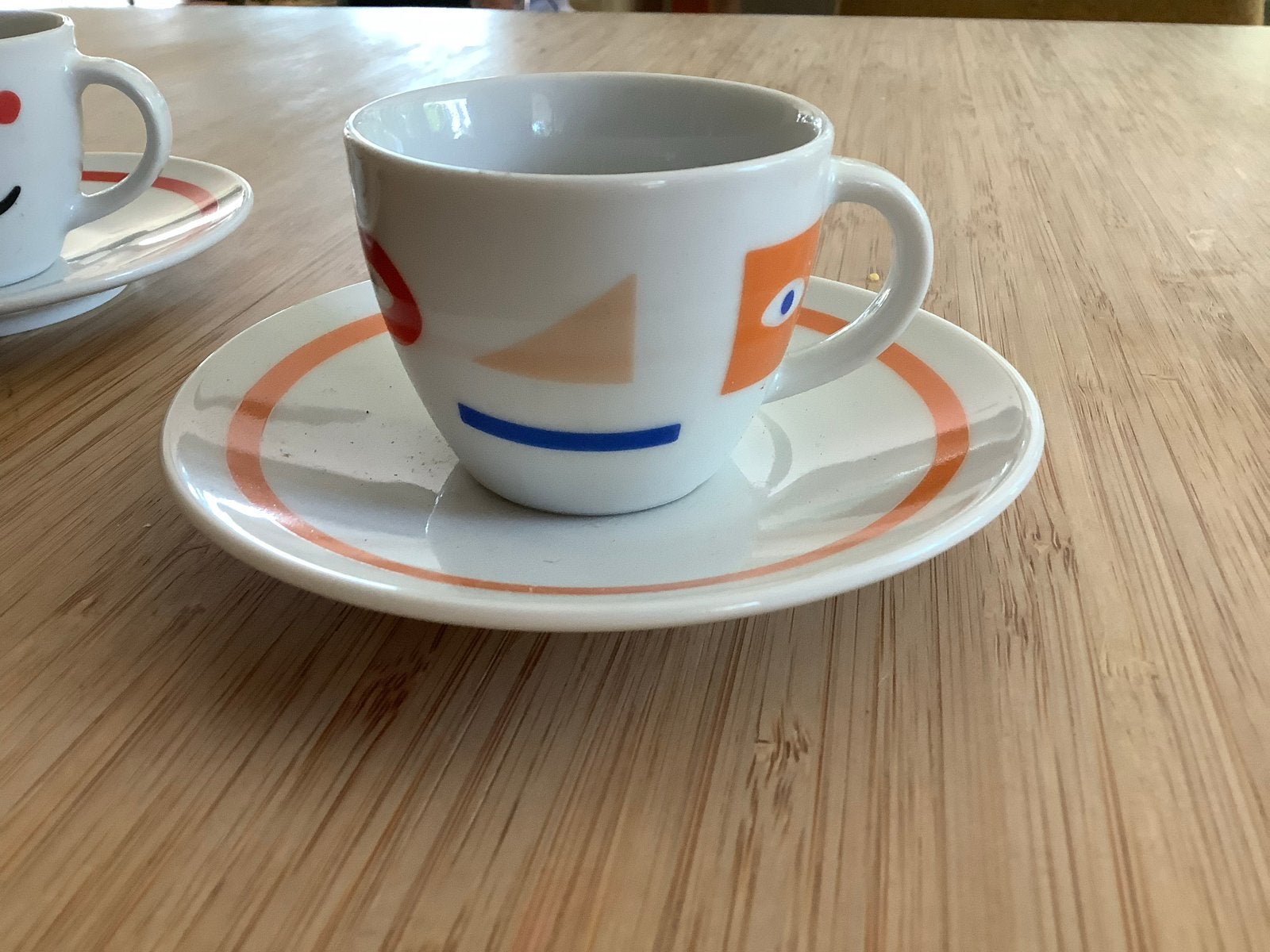 4 Ritzenhoff Little Darling espressokopjes, compleet, Ophalen, Overige merken, Zo goed als nieuw, Kop(pen) en/of Schotel(s)