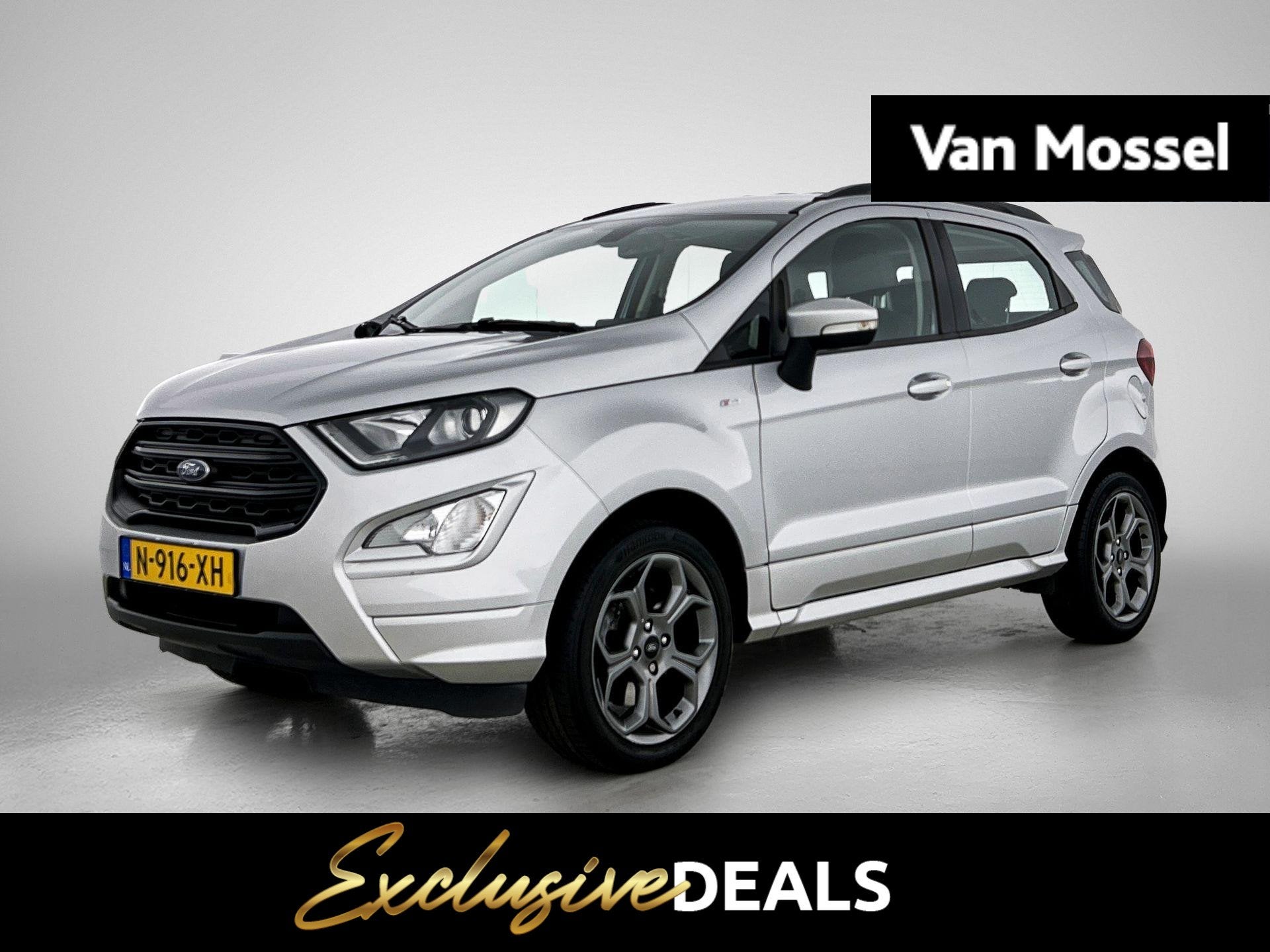 Ford EcoSport 1.0 EcoBoost ST-Line | Trekhaak afneembaar | N, Auto's, 12 maanden, 125 pk, Gebruikt, Euro 6