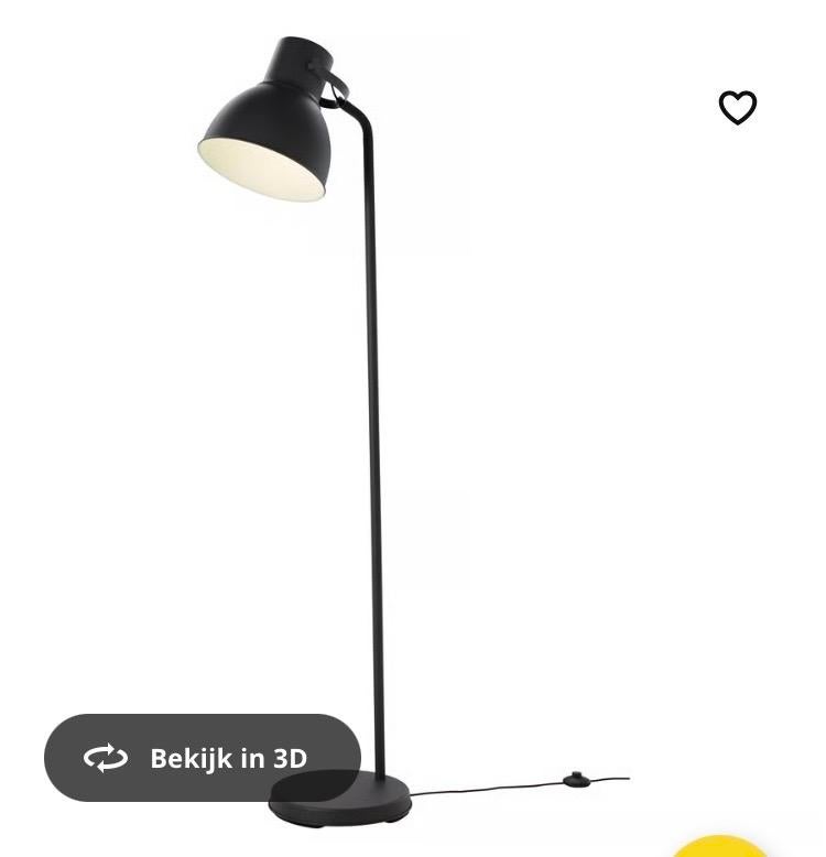 IKEA Hektor vloerlamp grijs SVP BIEDEN!, Ophalen, Gebruikt, Metaal, 150 tot 200 cm