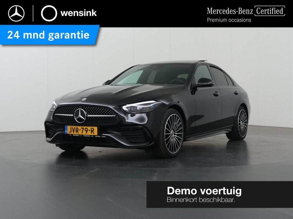 Mercedes-Benz C-Klasse 300e Business Solution AMG | Panorama, Auto's, Automaat, Achterwielaandrijving, 1800 kg, 4 cilinders