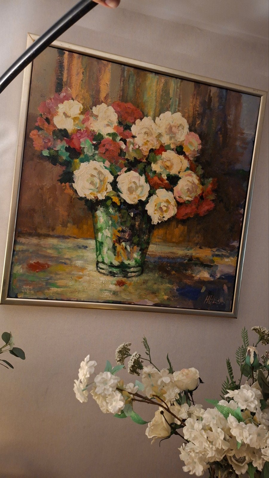 Groot paneel van Brabantse impressionist Henri Hess, Antiek en Kunst, Ophalen of Verzenden
