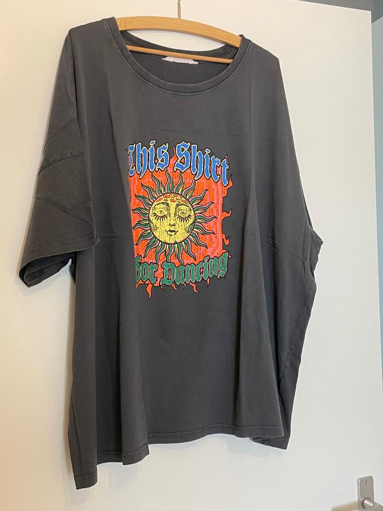 Dames Shirt Ulla Popken 54/56 grijs Studio Untold, Ulla Popken, Grijs, Gedragen, Shirt of Top