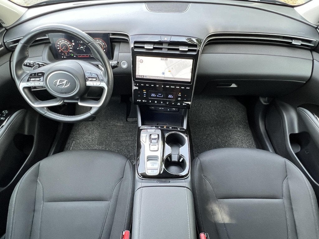 Hyundai Tucson 1.6 T-GDI HEV Comfort 4WD / Fabrieksgarantie, Auto's, Hyundai, Stof, Gebruikt, Euro 6, 4 cilinders