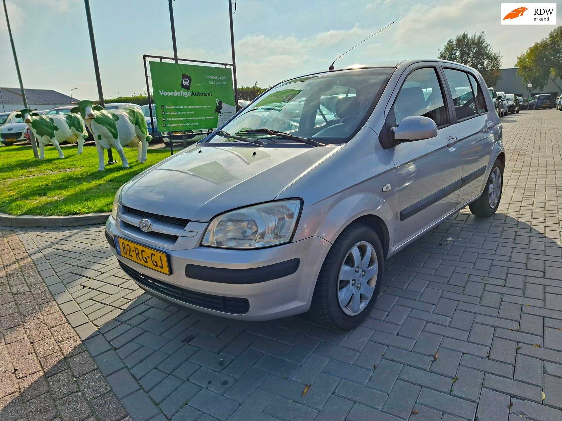 Hyundai Getz 1.3i Active / Zeer betrouwbaar / APK nov 2027, Auto's, Voorwielaandrijving, 4 cilinders, Origineel Nederlands, Bedrijf