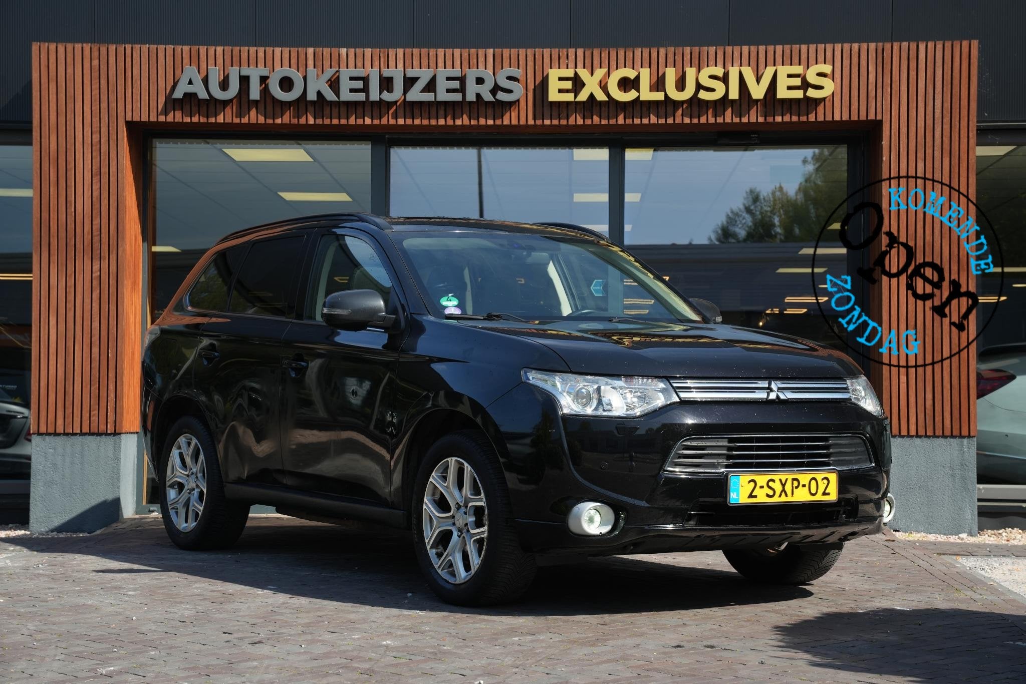 Mitsubishi Outlander 2.0 PHEV instyle Navi Leer PDC Clima St, Auto's, Mitsubishi, 1998 cc, Euro 6, 4 cilinders, Zwart