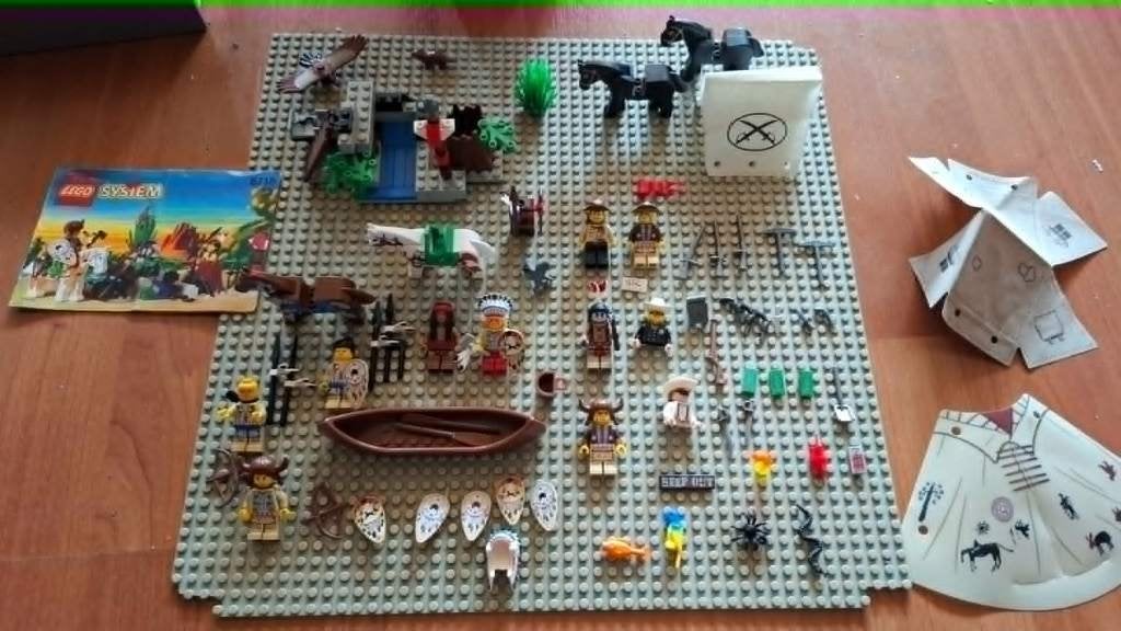 indians and adverturer's, Kinderen en Baby's, Speelgoed | Duplo en Lego, Overige thema's, Lego, Ophalen of Verzenden, Zo goed als nieuw