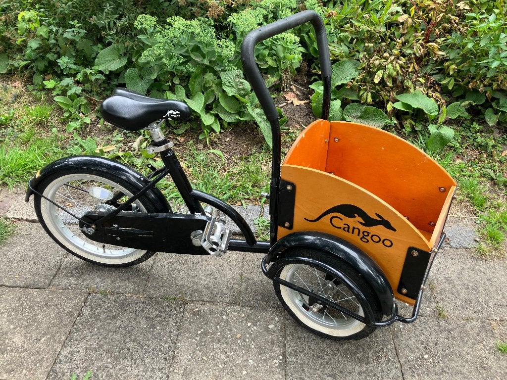 Bakfiets voor kind 4-7 jaar, Ophalen, Gebruikt, Terugtraprem, 16 tot 20 inch
