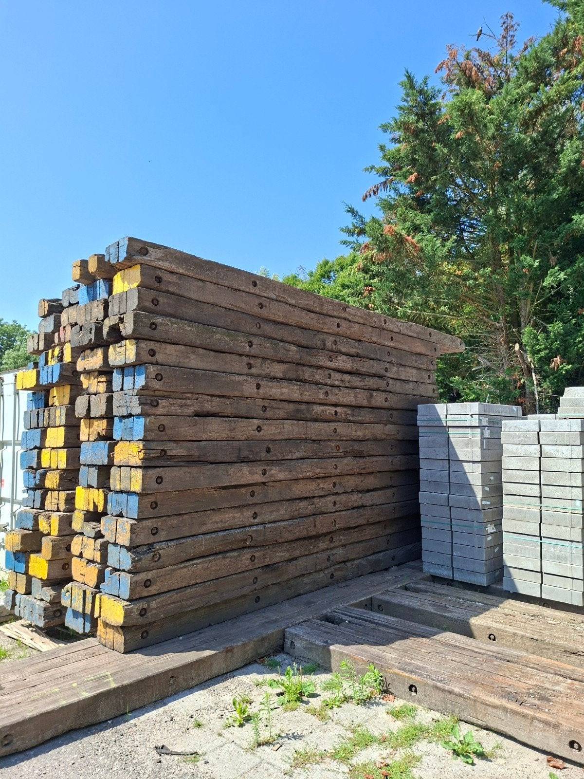 Gebruikte draglineschotten.  B keuze. 5 meter lang., Doe-het-zelf en Verbouw, Verzenden, Gebruikt