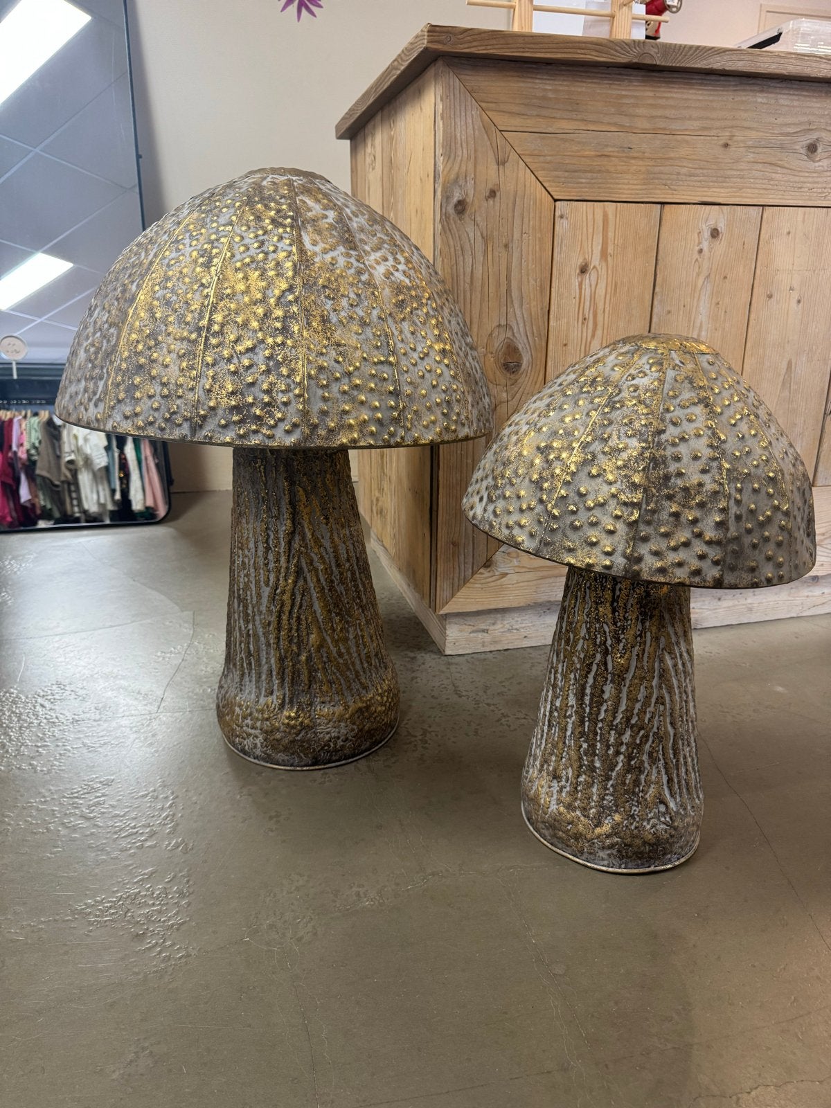 Etalage /winkel / decoratie paddenstoelen set - 60cm en 80cm, Ophalen, Meerkleurig, Overige materialen, Overige stijlen