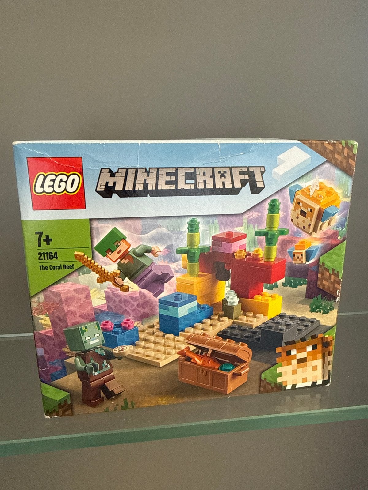 LEGO Minecraft 21164 Het Koraalrif - Nieuw in doos, Minecraft, Lego, Nieuw, Ophalen of Verzenden