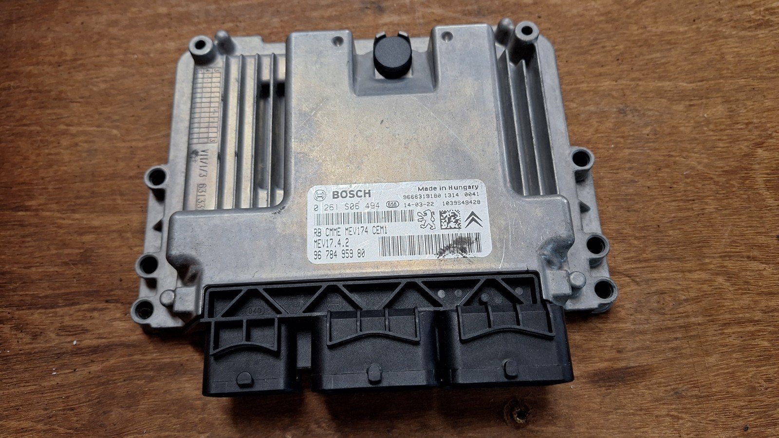 ECU Bosch voor Peugeot / Citroën, Auto-onderdelen, Ophalen of Verzenden, Gebruikt, Citroën