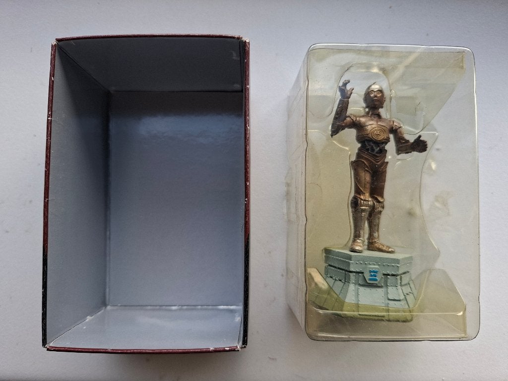 Star Wars schaakstuk "C-3PO", Verzamelen, Ophalen of Verzenden, Zo goed als nieuw, Actiefiguurtje