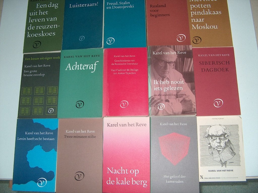 17 boeken van Karel van het Reve, Boeken, Ophalen of Verzenden, Gelezen, Karel van het Reve, Nederland