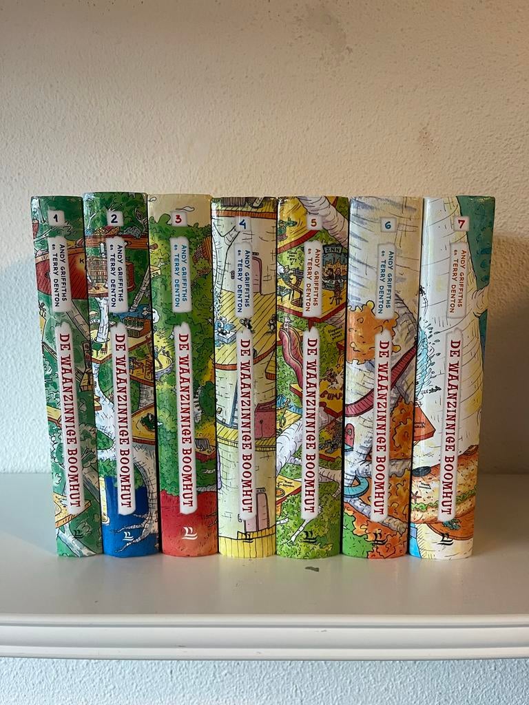 De Waanzinnige Boomhut serie - 1t/m7, Boeken, Kinderboeken | Jeugd | 10 tot 12 jaar, Ophalen of Verzenden, Gelezen, Fictie