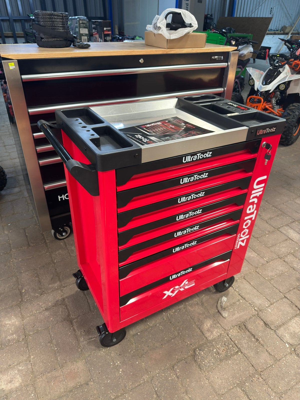 Gevulde gereedschapswagen nieuw, Ophalen, Nieuw
