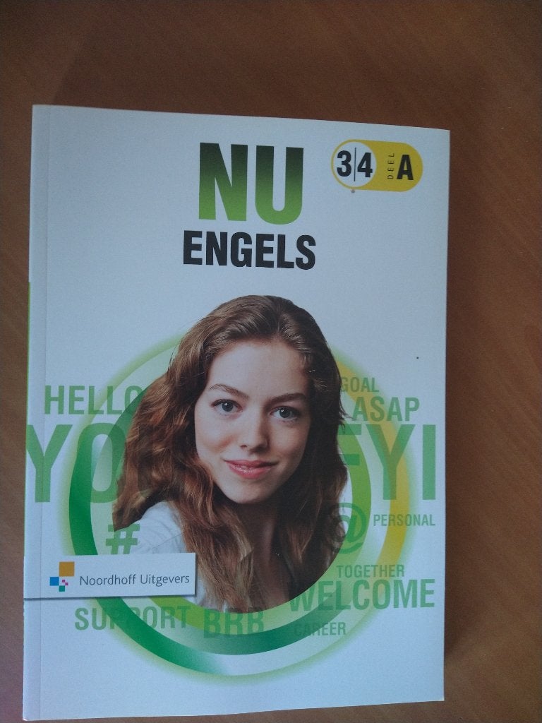 Nu Engels 3/4 deel a., Boeken, Ophalen of Verzenden, Alpha, Zo goed als nieuw, MBO
