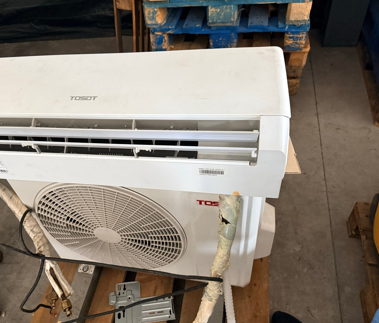 Tosot Wandairco - Koelen, Ontvochtigen, Verwarmen, Ophalen, Gebruikt, Minder dan 60 m³, 3 snelheden of meer