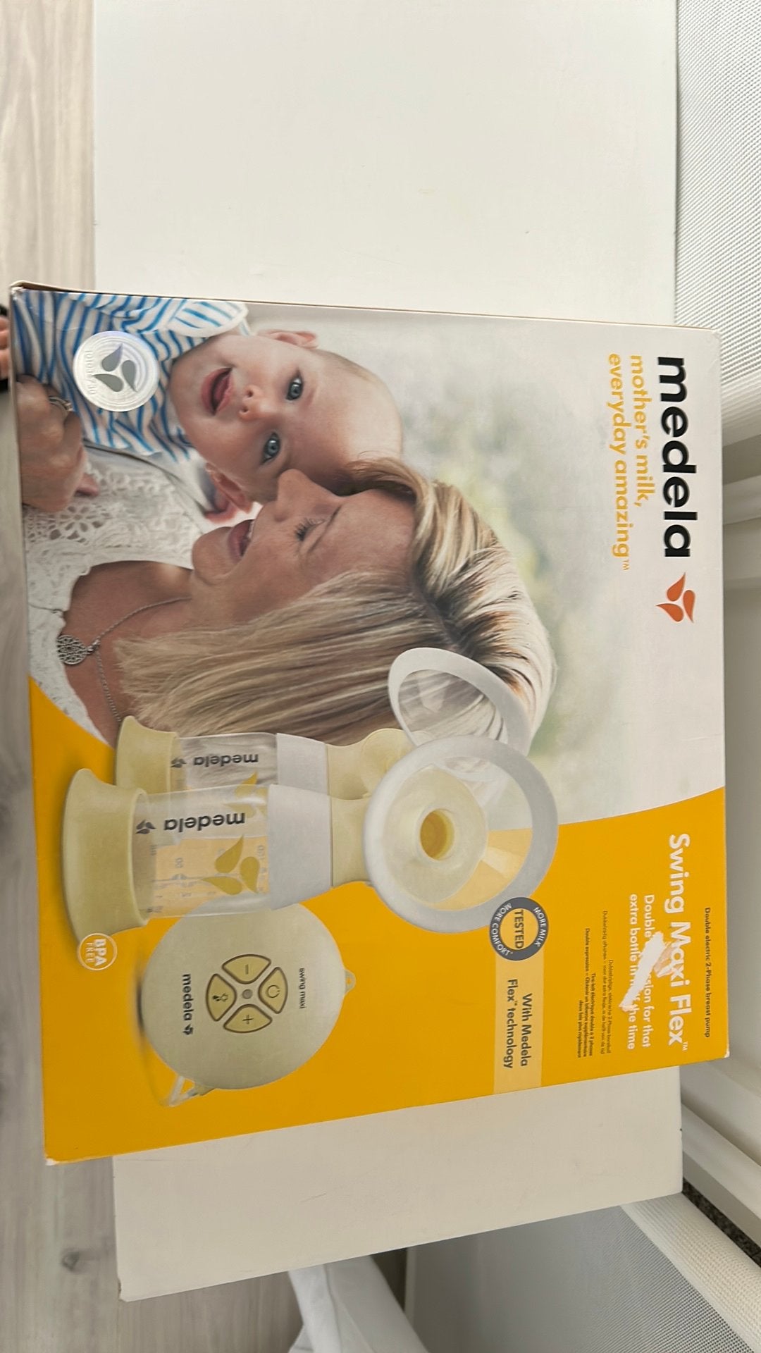 Medela borstkolf, Ophalen of Verzenden, Zo goed als nieuw, Borstkolf