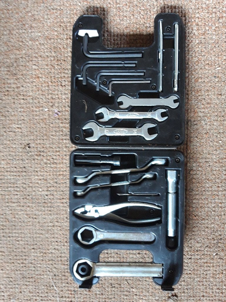 Gereedschapset GL1500, Ophalen