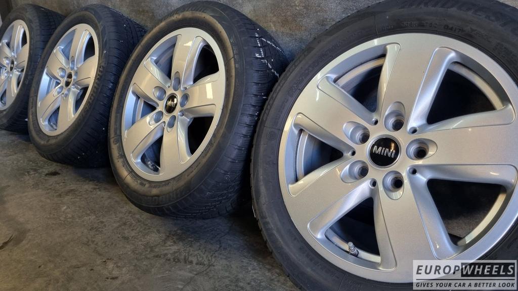 16 inch Mini Cooper Clubman grijs F54 F55 F56 F57 517 Spoke, Auto-onderdelen, Banden en Velgen, Gebruikt, -, Banden en Velgen