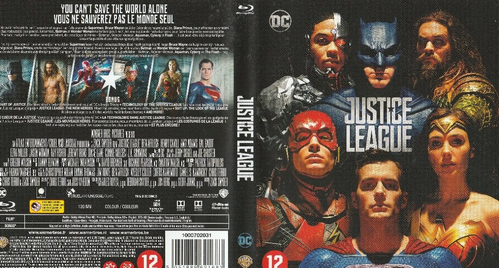 Justice League Blu ray ( Ned. ondert.), Cd's en Dvd's, Blu-ray, Engels, Nederlands, Actie, Ophalen of Verzenden