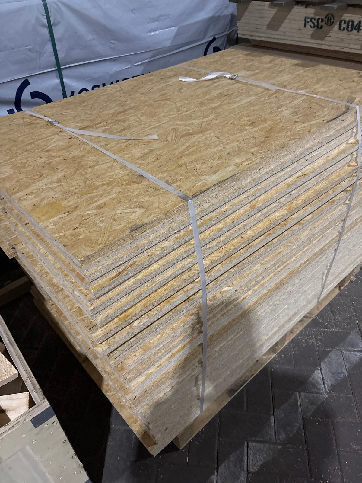 Nieuwe OSB platen 18 mm dik in diverse afmetingen, Doe-het-zelf en Verbouw, Hout en Planken, Ophalen, Minder dan 25 mm, Overige typen