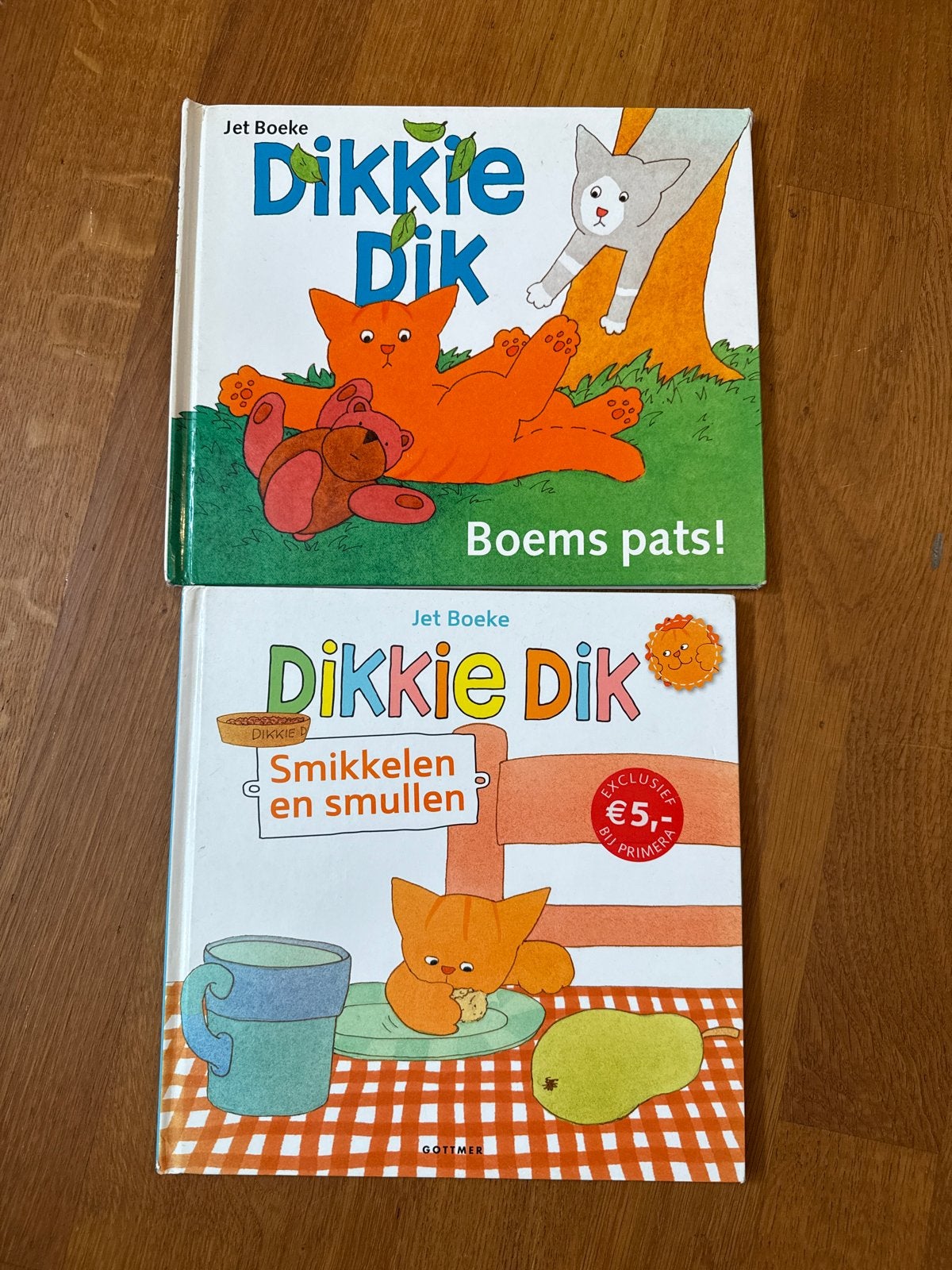 Dikkie Dik Boems pats! & Smikkelen en smullen (2 boeken), Ophalen of Verzenden, Zo goed als nieuw, 1 tot 2 jaar