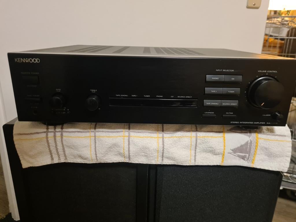 Kenwood KA 3080r, Ophalen, Zo goed als nieuw, 60 tot 120 watt, Overige merken