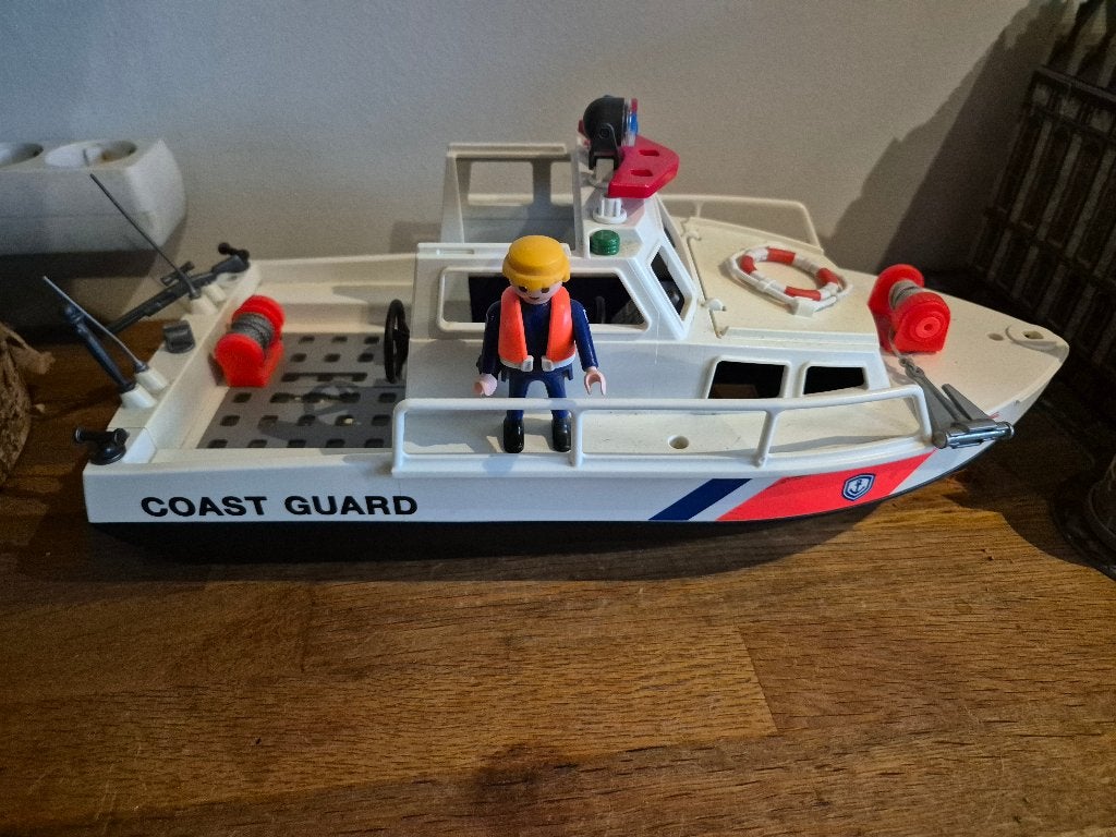Playmobil boot kustwacht 4448, Ophalen, Zo goed als nieuw