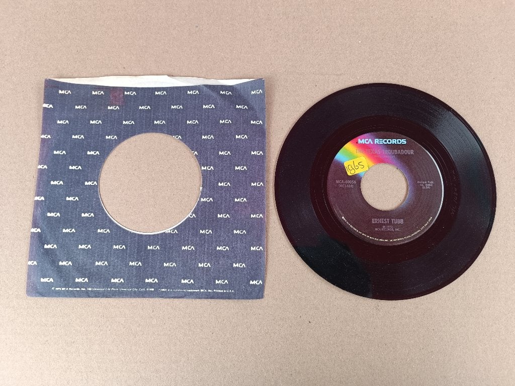 Single: Ernest Tubb - The Texas Troubadour (1973) USA, Cd's en Dvd's, Verzenden, Gebruikt, 7 inch, Pop