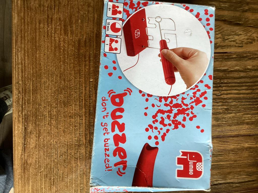 Jumbo Buzzer spel - Don't get buzzed!, Ophalen of Verzenden, Gebruikt, Overige typen