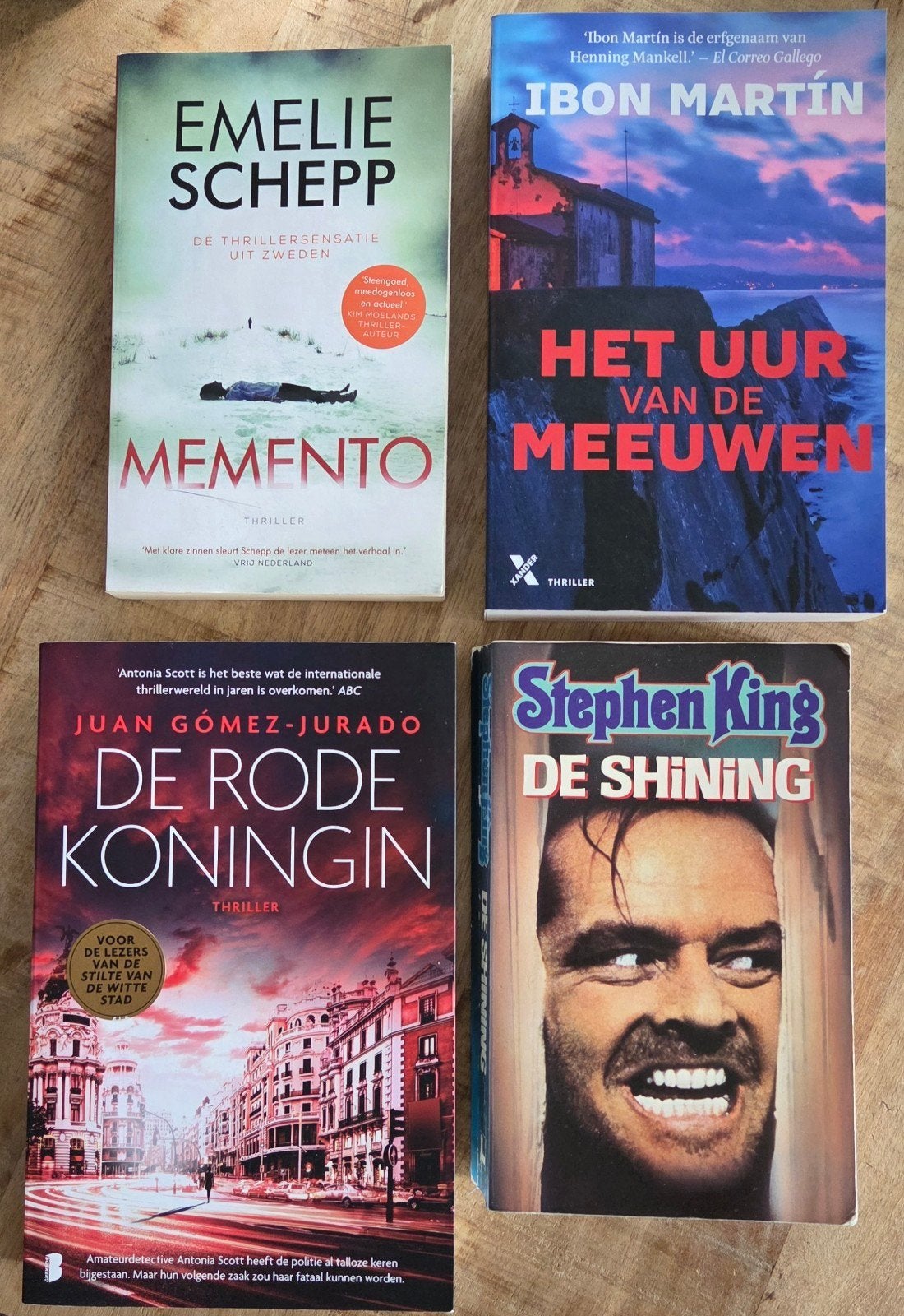4 spannende thrillers voor maar €4,95!, Boeken, Ophalen of Verzenden, Gelezen, Diverse auteurs