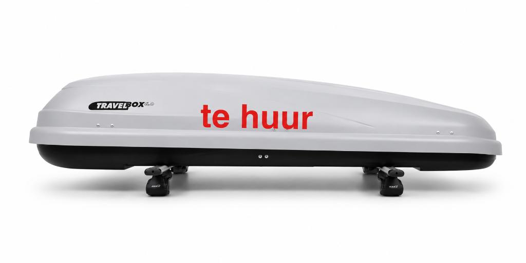 Skibox / Dakkoffer te Huur (600 liter), Ophalen, Gebruikt