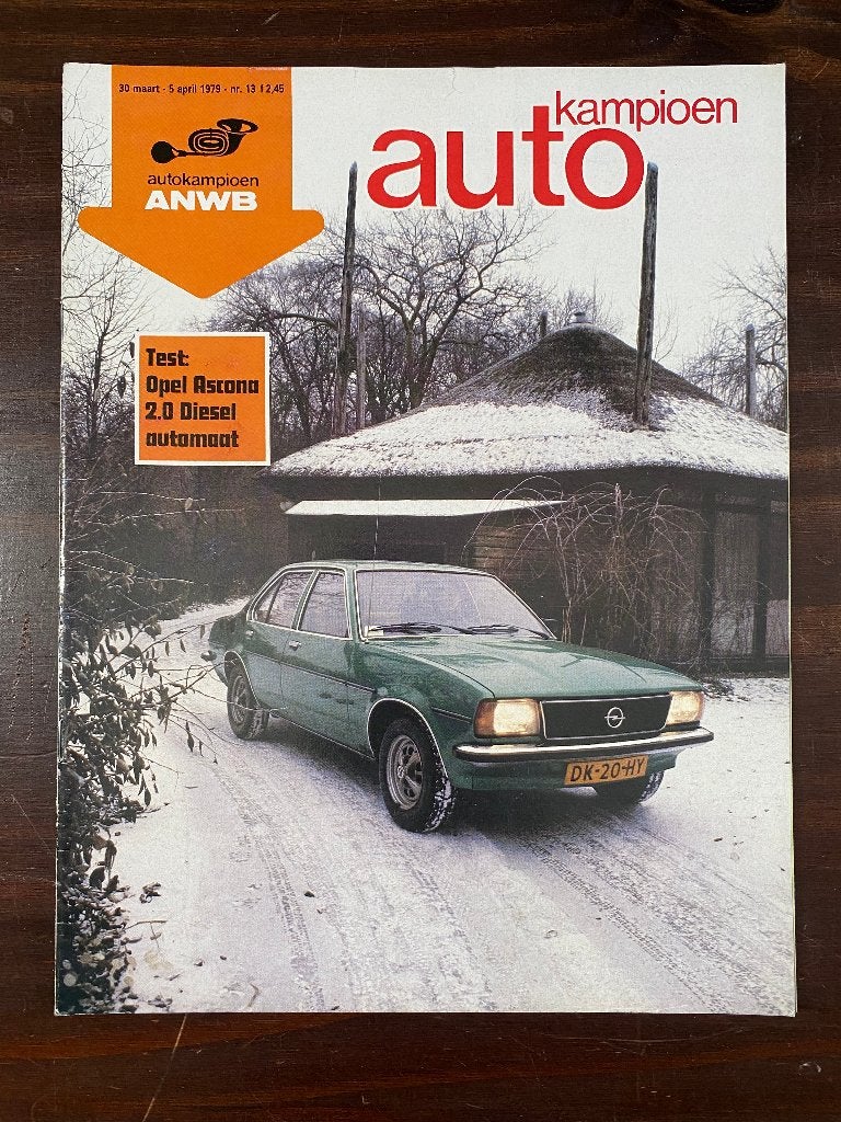 Autokampioen 1979 Nr. 13 NL, Boeken, Auto's | Folders en Tijdschriften, Ophalen of Verzenden, Gelezen, Opel