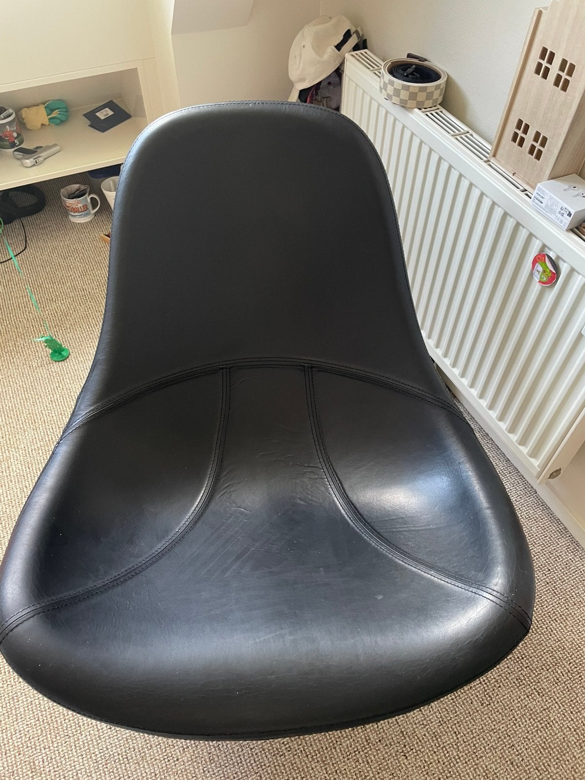 Ikea Tirup draaifauteuil, Huis en Inrichting, Ophalen, Eenpersoons, 75 tot 100 cm, Zo goed als nieuw