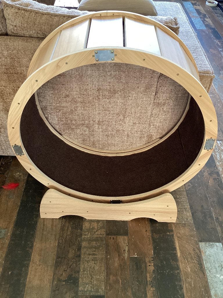 Kattenloopwiel kattenloopband 70cm, Ophalen, Zo goed als nieuw, Intelligentiespeelgoed