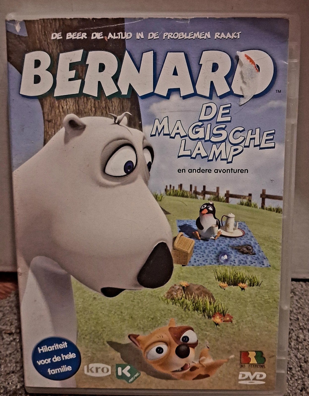 Bernard: De Magische Lamp en andere avonturen (DVD), Gebruikt, Animatie, Alle leeftijden, Tv-serie