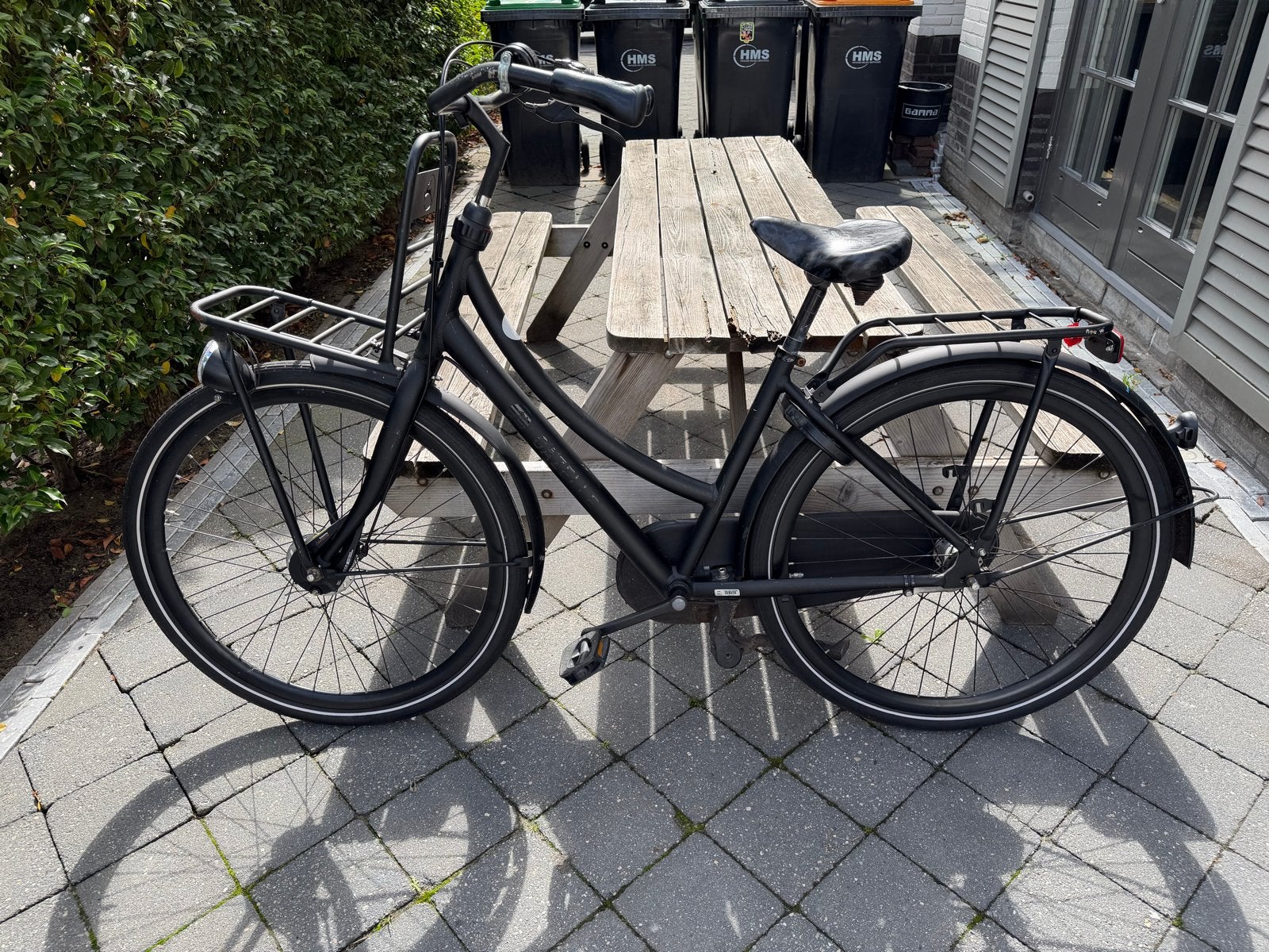 Gazelle Transportfiets Framemaat 45 cm, Fietsen en Brommers, Terugtraprem, Gebruikt, Ophalen of Verzenden, Minder dan 47 cm
