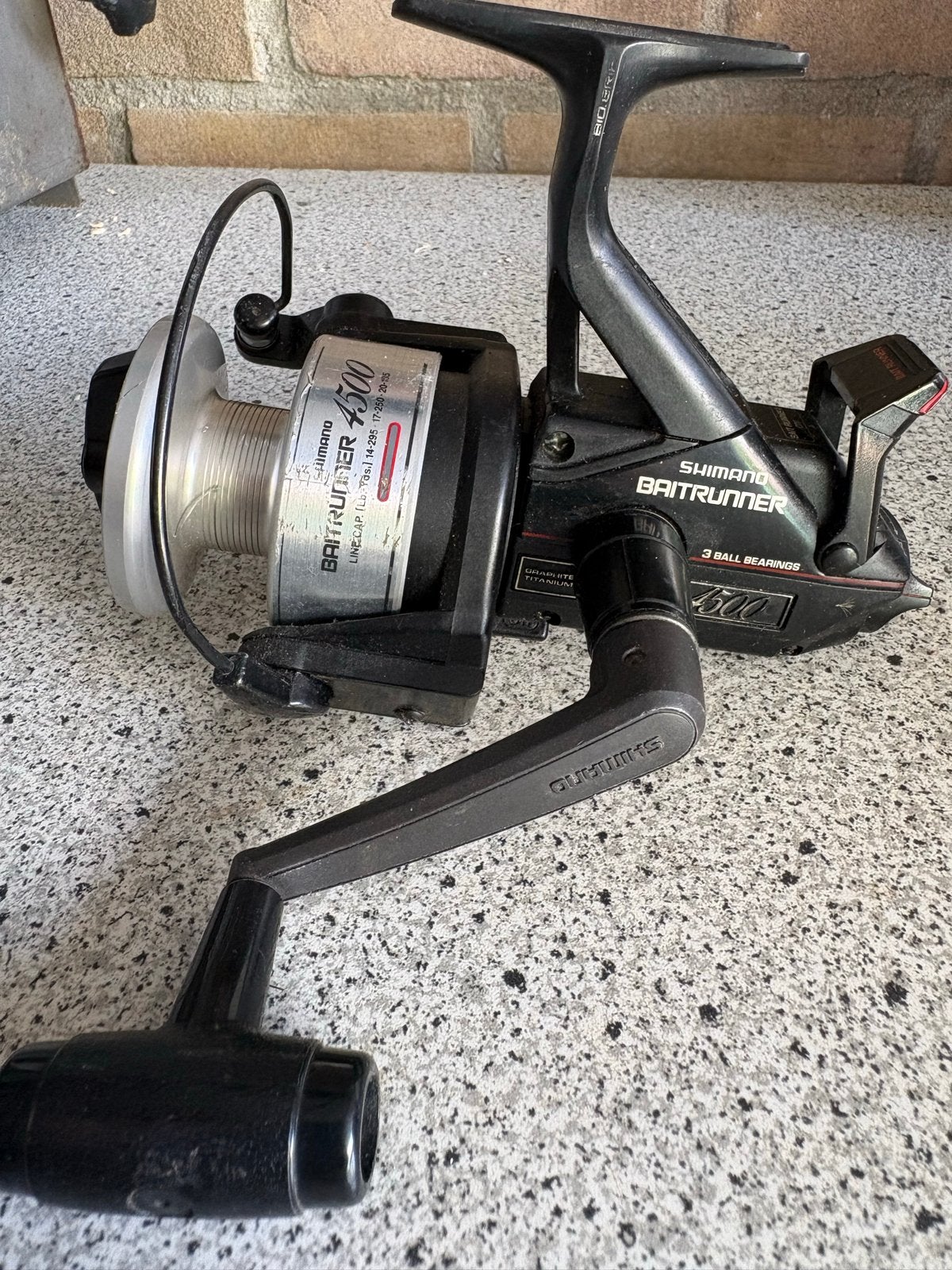 Shimano Baitrunner 4500 Vismolen - Gebruikt, Watersport en Boten, Ophalen, Gebruikt, Molen