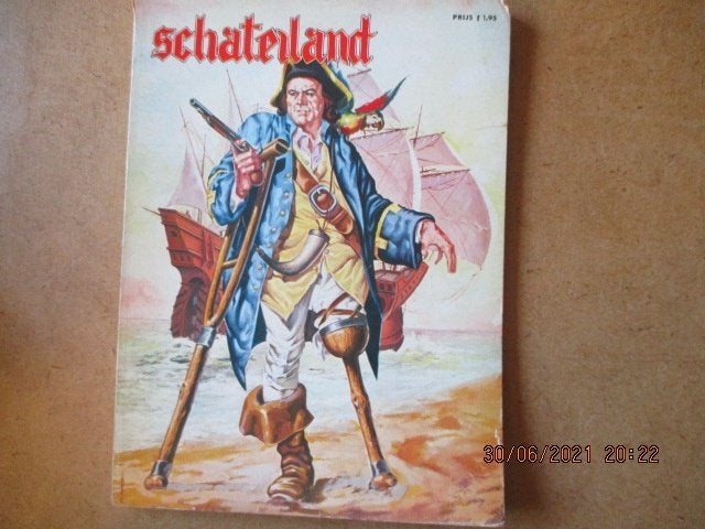 adv3924 schateiland, Boeken, Eén stripboek, Ophalen, Gelezen