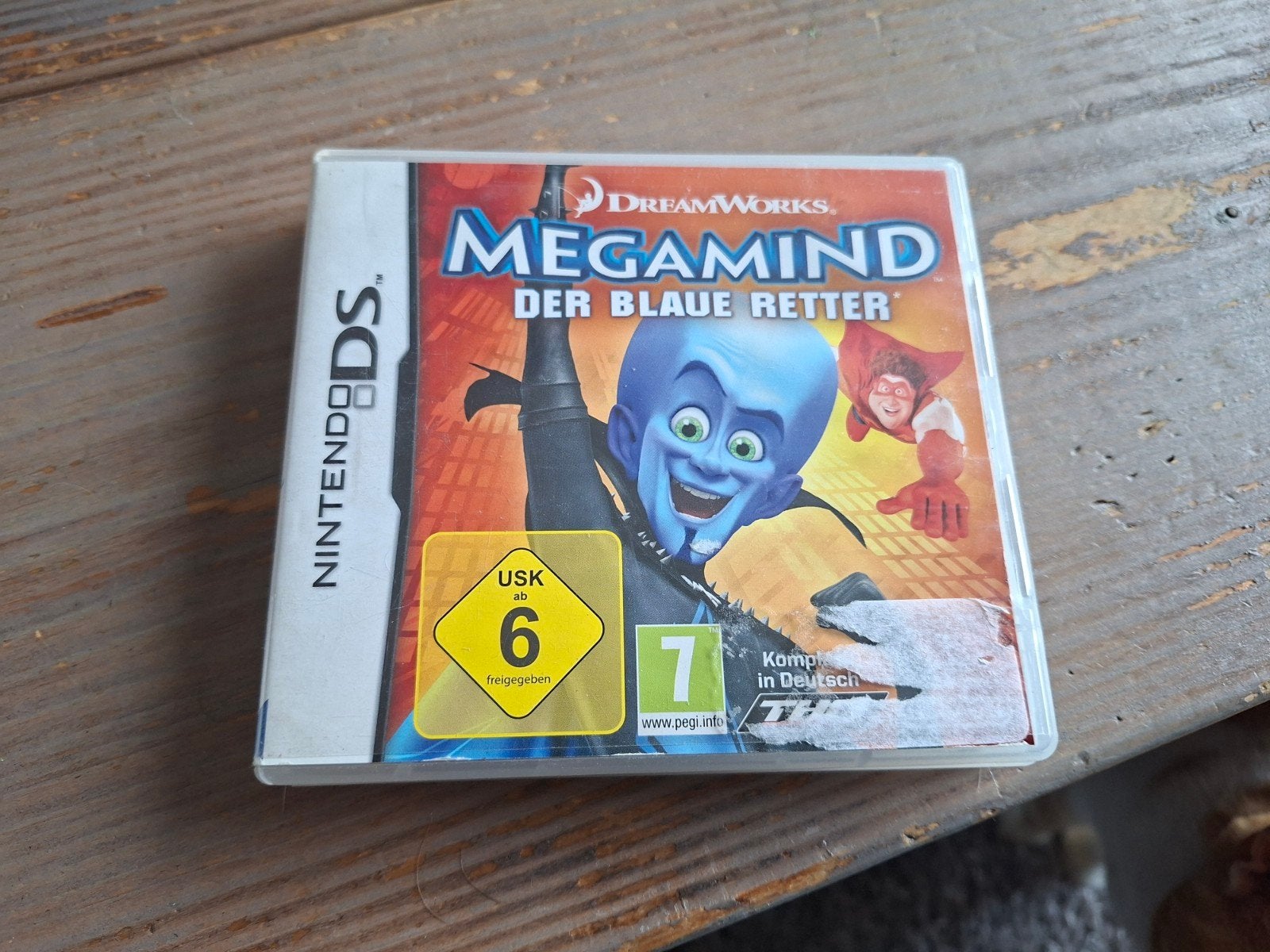 Megamind: Der Blaue Retter - Nintendo DS, Avontuur en Actie, Gebruikt, 1 speler, Ophalen of Verzenden