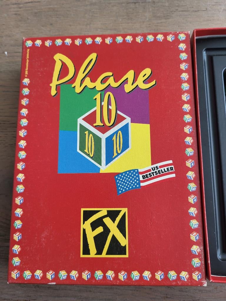 spel Phase ten dobbelspel Phase 10, Hobby en Vrije tijd, Gezelschapsspellen | Bordspellen, Vijf spelers of meer, Ophalen of Verzenden