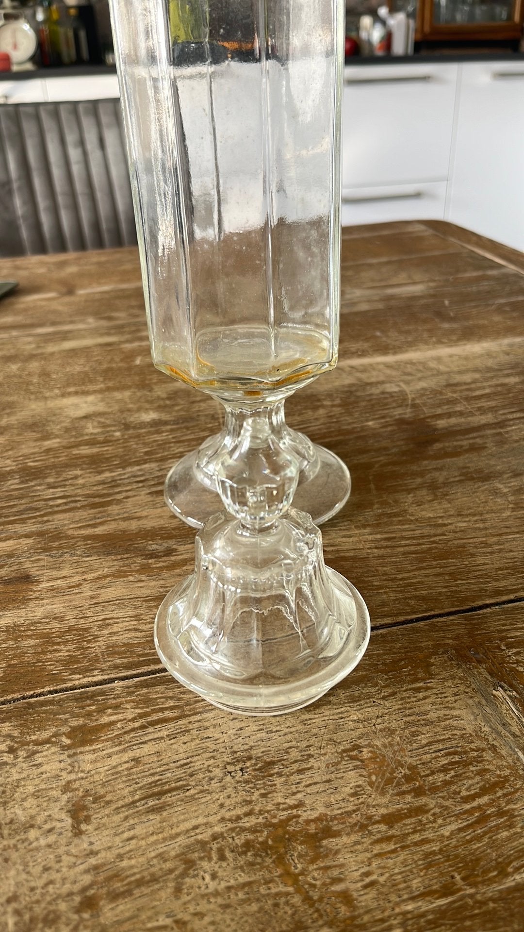 Antieke Hazel-Atlas glazen voorraadpot USA jaren 30, Antiek en Kunst, Antiek | Glas en Kristal, Ophalen