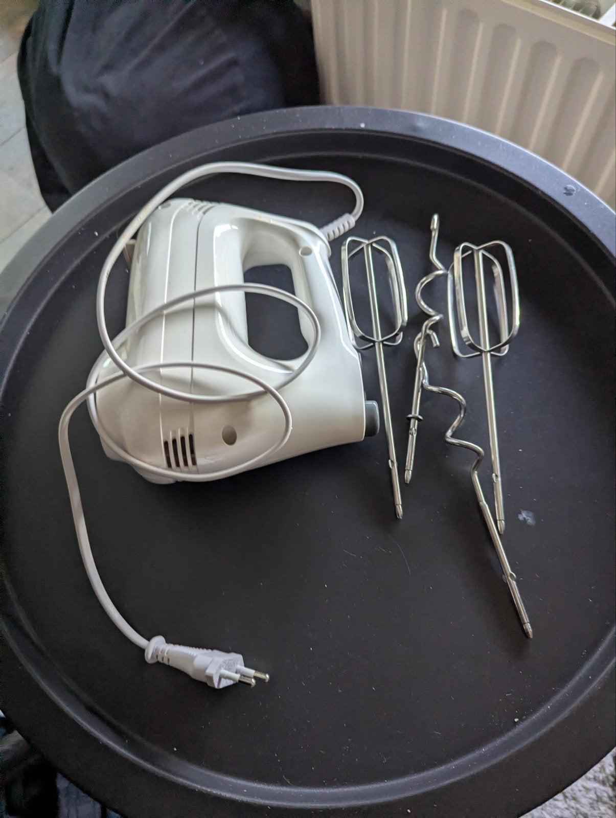 Handmixer met kloppers en deeghaken, Ophalen, Gebruikt